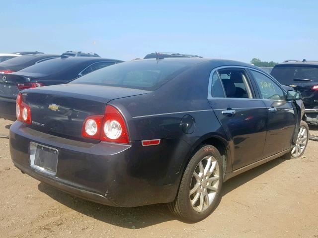 1G1ZE5E11BF191749 - 2011 CHEVROLET MALIBU LTZ ნაცრისფერი ფოტო 4