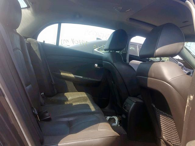 1G1ZE5E11BF191749 - 2011 CHEVROLET MALIBU LTZ ნაცრისფერი ფოტო 6