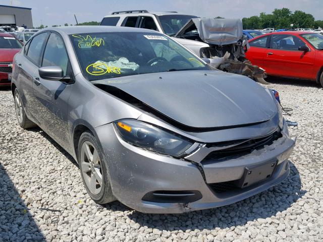 1C3CDFBAXGD694424 - 2016 DODGE DART SXT SILVER photo 1