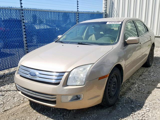 3FAFP08146R247300 - 2006 FORD FUSION SEL BEIGE photo 2