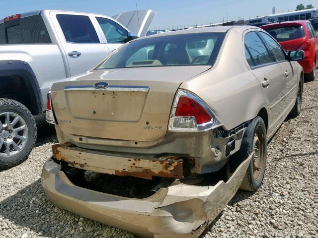 3FAFP08146R247300 - 2006 FORD FUSION SEL BEIGE photo 9