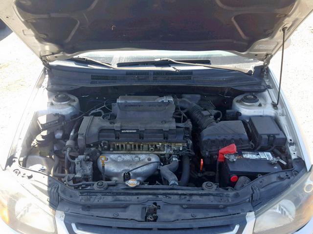 KNAFE222395641131 - 2009 KIA SPECTRA EX SILVER photo 7