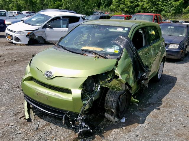 JTKKU10409J049057 - 2009 TOYOTA SCION XD GREEN photo 2