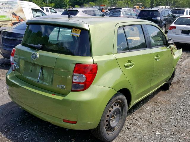 JTKKU10409J049057 - 2009 TOYOTA SCION XD GREEN photo 4