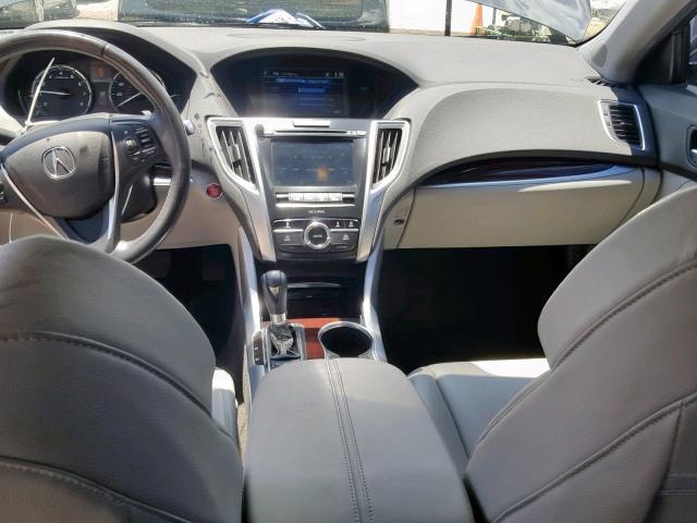 19UUB1F37FA025713 - 2015 ACURA TLX GRAY photo 9