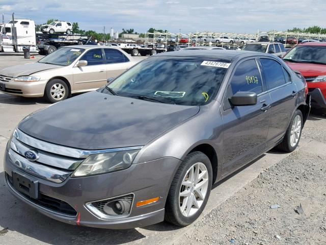 3FAHP0JG0BR244122 - 2011 FORD FUSION SEL CHARCOAL photo 2