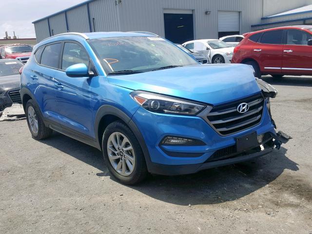 KM8J33A47GU142178 - 2016 HYUNDAI TUCSON LIM BLUE photo 1