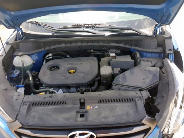 KM8J33A47GU142178 - 2016 HYUNDAI TUCSON LIM BLUE photo 7