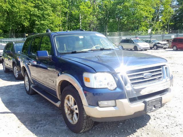 1FMEU74E86UB71486 - 2006 FORD EXPLORER E BLUE photo 1