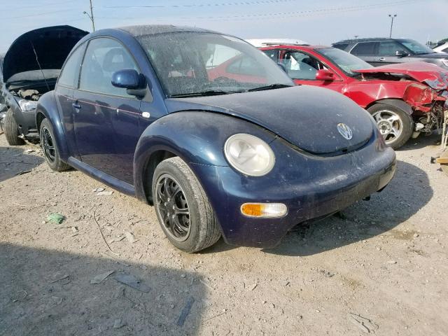 3VWBC21CXYM454895 - 2000 VOLKSWAGEN NEW BEETLE 蓝色 照片 1