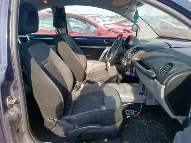 3VWBC21CXYM454895 - 2000 VOLKSWAGEN NEW BEETLE 蓝色 照片 5