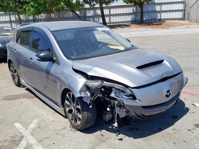 JM1BL1L40D1818252 - 2013 MAZDA SPEED 3 SILVER photo 1