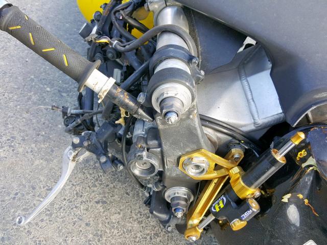 JH2SC44051M102235 - 2001 HONDA CBR900 RR YELLOW photo 8