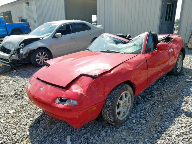 JM1NA3531T0711878 - 1996 MAZDA MX-5 MIATA RED photo 2