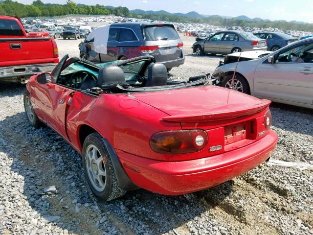 JM1NA3531T0711878 - 1996 MAZDA MX-5 MIATA RED photo 3