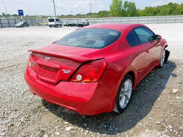 1N4BL2EP3CC158200 - 2012 NISSAN ALTIMA SR RED photo 4