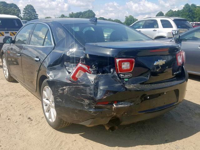 1G11F5SL7FF259008 - 2015 CHEVROLET MALIBU LTZ შავი ფოტო 3