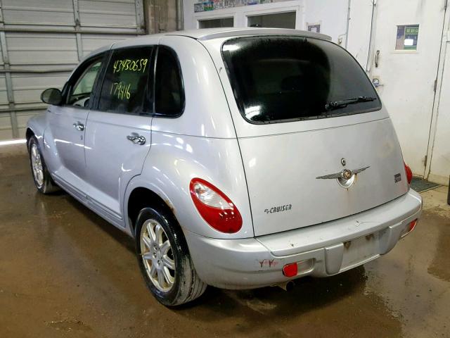 3A4FY58B47T571374 - 2007 CHRYSLER PT CRUISER SILVER photo 3