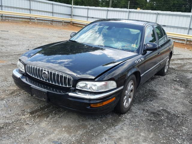 1G4CU541144106243 - 2004 BUICK PARK AVENU BLACK photo 2