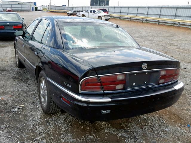 1G4CU541144106243 - 2004 BUICK PARK AVENU BLACK photo 3