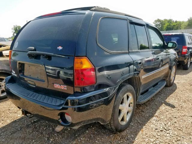 1GKDT13S172272006 - 2007 GMC ENVOY BLACK photo 4