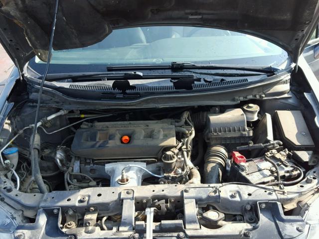 2HGFG3B15CH535422 - 2012 HONDA CIVIC EXL GRAY photo 7