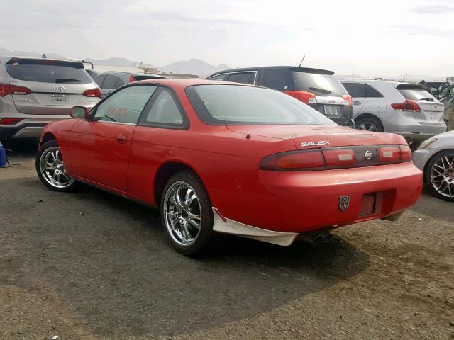 JN1AS44D5SW023621 - 1995 NISSAN 240SX BASE RED photo 3