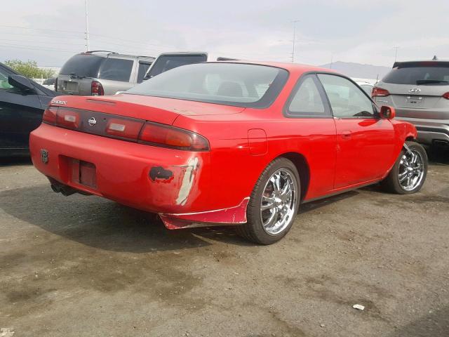JN1AS44D5SW023621 - 1995 NISSAN 240SX BASE RED photo 4