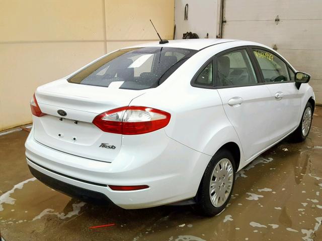 3FADP4AJ0EM120936 - 2014 FORD FIESTA S WHITE photo 4