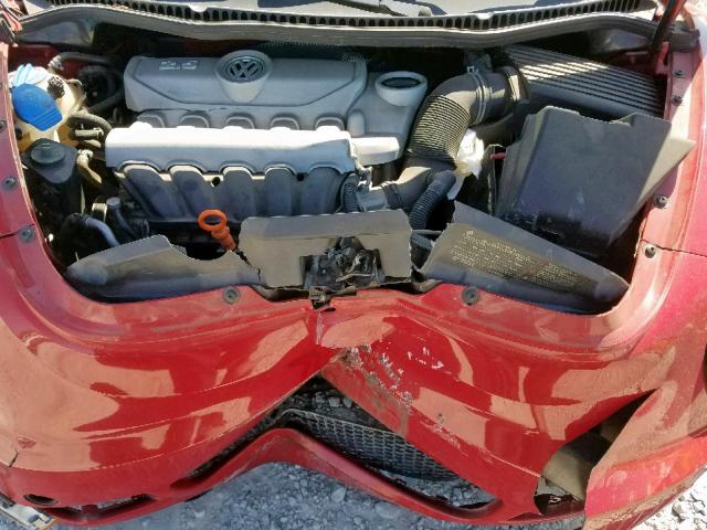 3VWPW31C29M518576 - 2009 VOLKSWAGEN NEW BEETLE Qırmızı foto 7