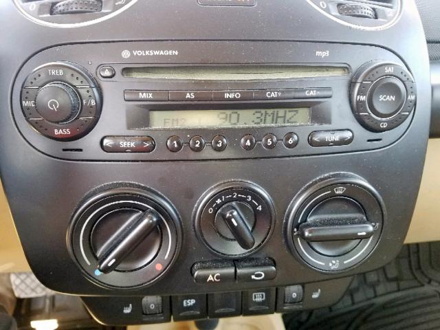 3VWPW31C29M518576 - 2009 VOLKSWAGEN NEW BEETLE Qırmızı foto 9