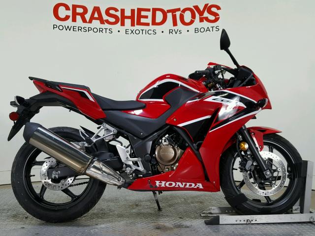 MLHNC5108J5400009 - 2018 HONDA CBR300 R RED photo 1