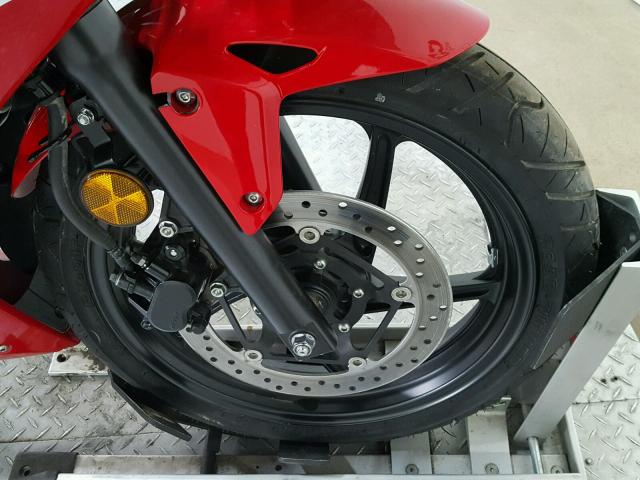 MLHNC5108J5400009 - 2018 HONDA CBR300 R RED photo 18