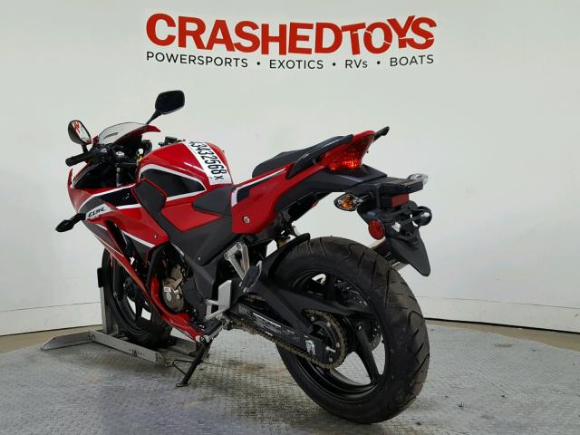 MLHNC5108J5400009 - 2018 HONDA CBR300 R RED photo 6