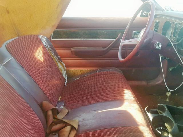 1FABP22BXBK216076 - 1981 FORD FAIRMONT F RED photo 5
