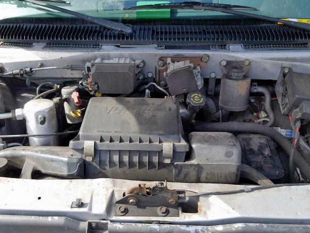 1GKDM19W9YB544410 - 2000 GMC SAFARI XT SILVER photo 7