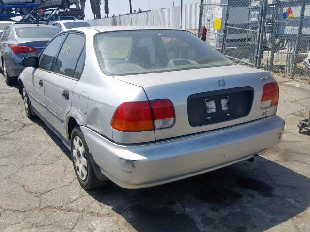 JHMEJ6625WS010727 - 1998 HONDA CIVIC DX SILVER photo 3