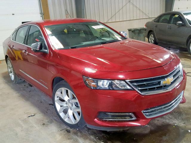 2G1165S39F9179721 - 2015 CHEVROLET IMPALA LTZ RED photo 1