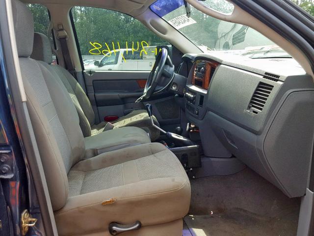 3D7KS28C36G115201 - 2006 DODGE RAM 2500 S ლურჯი ფოტო 5