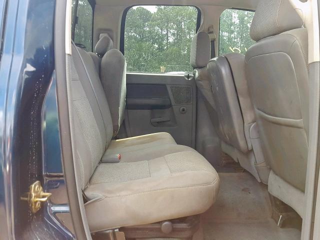 3D7KS28C36G115201 - 2006 DODGE RAM 2500 S ლურჯი ფოტო 6
