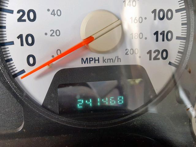 3D7KS28C36G115201 - 2006 DODGE RAM 2500 S ლურჯი ფოტო 8