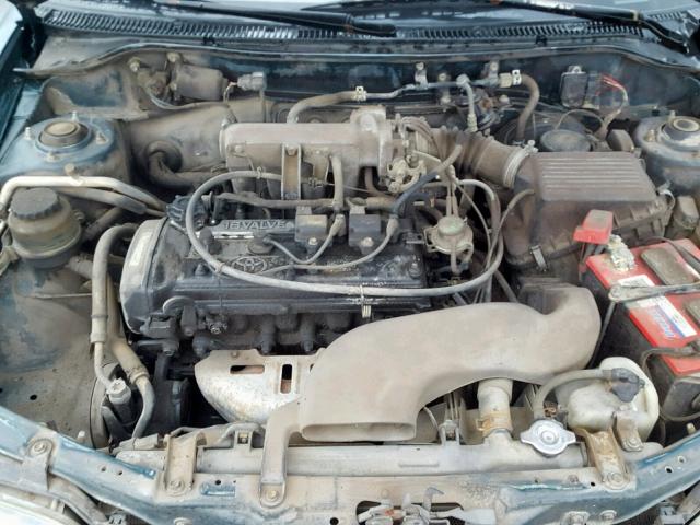 JT2EL56E4S0030854 - 1995 TOYOTA TERCEL DX GREEN photo 7