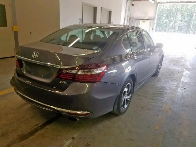 1HGCR2F3XGA014834 - 2016 HONDA ACCORD LX CHARCOAL photo 4