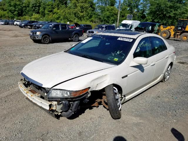 19UUA66266A030103 - 2006 ACURA 3.2TL WHITE photo 2