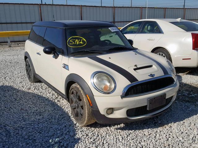 WMWMM3C5XATP94565 - 2010 MINI COOPER S C WHITE photo 1