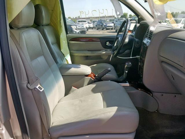 1GKET12M956169056 - 2005 GMC ENVOY XUV SILVER photo 5