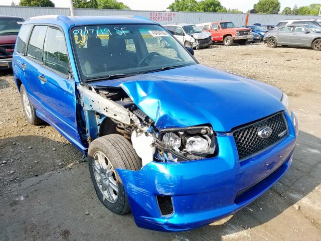 JF1SG66638H724254 - 2008 SUBARU FORESTER S Mavi foto 1