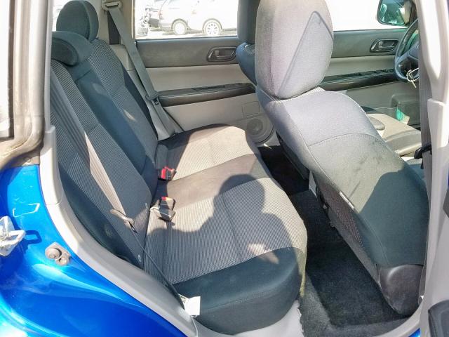 JF1SG66638H724254 - 2008 SUBARU FORESTER S Mavi foto 6