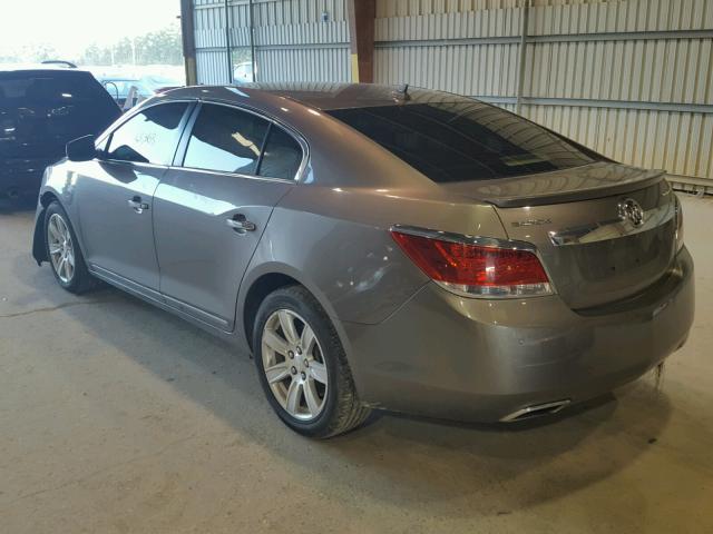 1G4GD5E34CF207345 - 2012 BUICK LACROSSE P GRAY photo 3