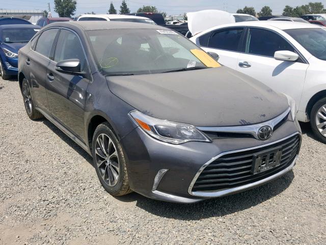 4T1BK1EB2JU284899 - 2018 TOYOTA AVALON XLE GRAY photo 1